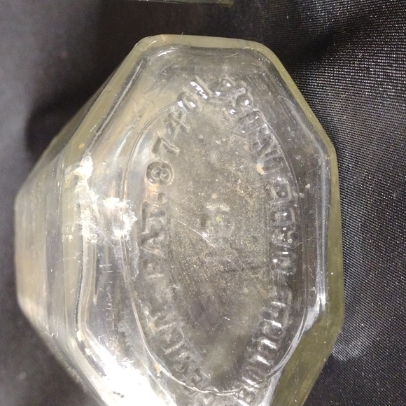 Set of 2 Antique Squibb Mineral Oil bottles - Picture 5 of 8